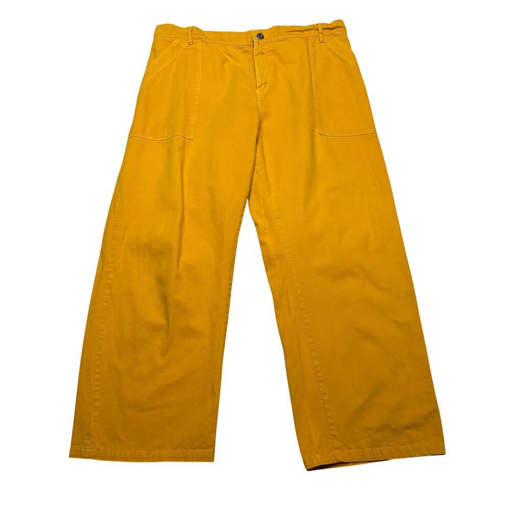 Big Bud Press Work Pants High Waisted Straight Leg Women's 3XL Boho Twee Indie